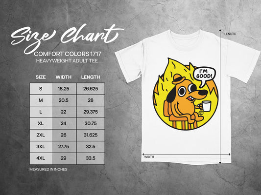 I'm Good! Graphic Print Adult Tee Shirt