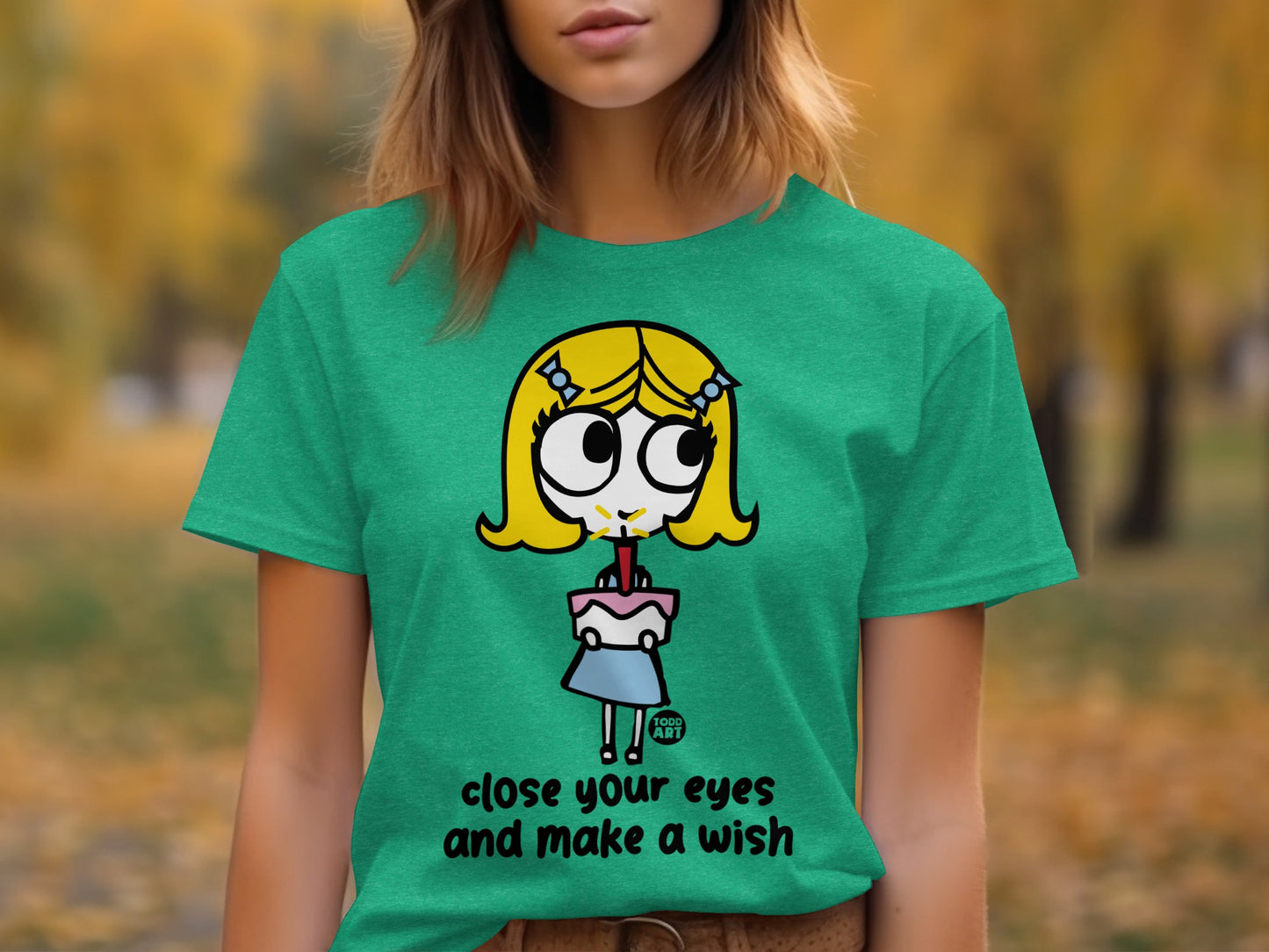 Close Your Eyes and Make a Wish Graphic Tee