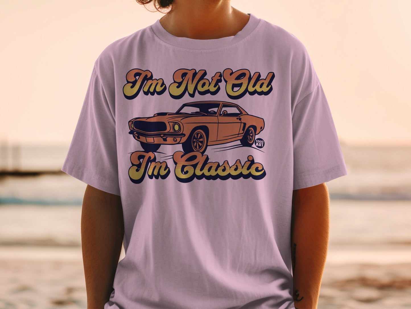 I'm Not Old I'm Classic Vintage Car T-Shirt
