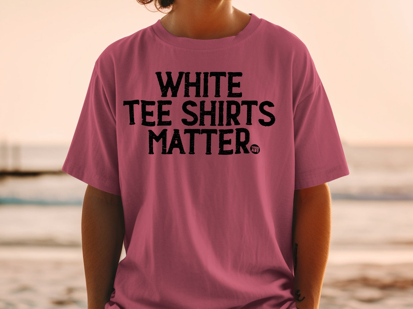 White Tee Shirts Matter Graphic T-Shirt