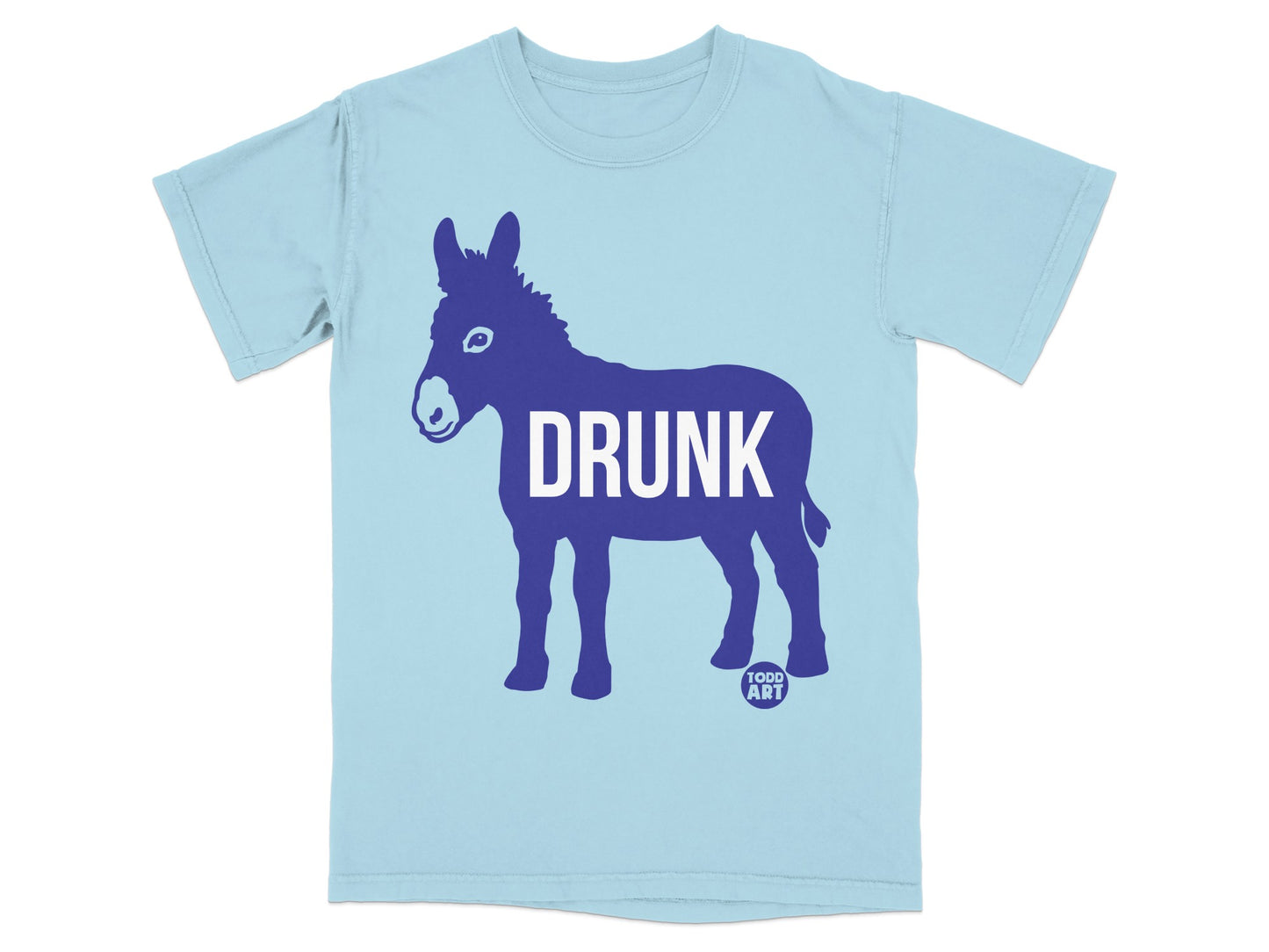 Drunk Donkey Graphic Shirt Todd Art Design