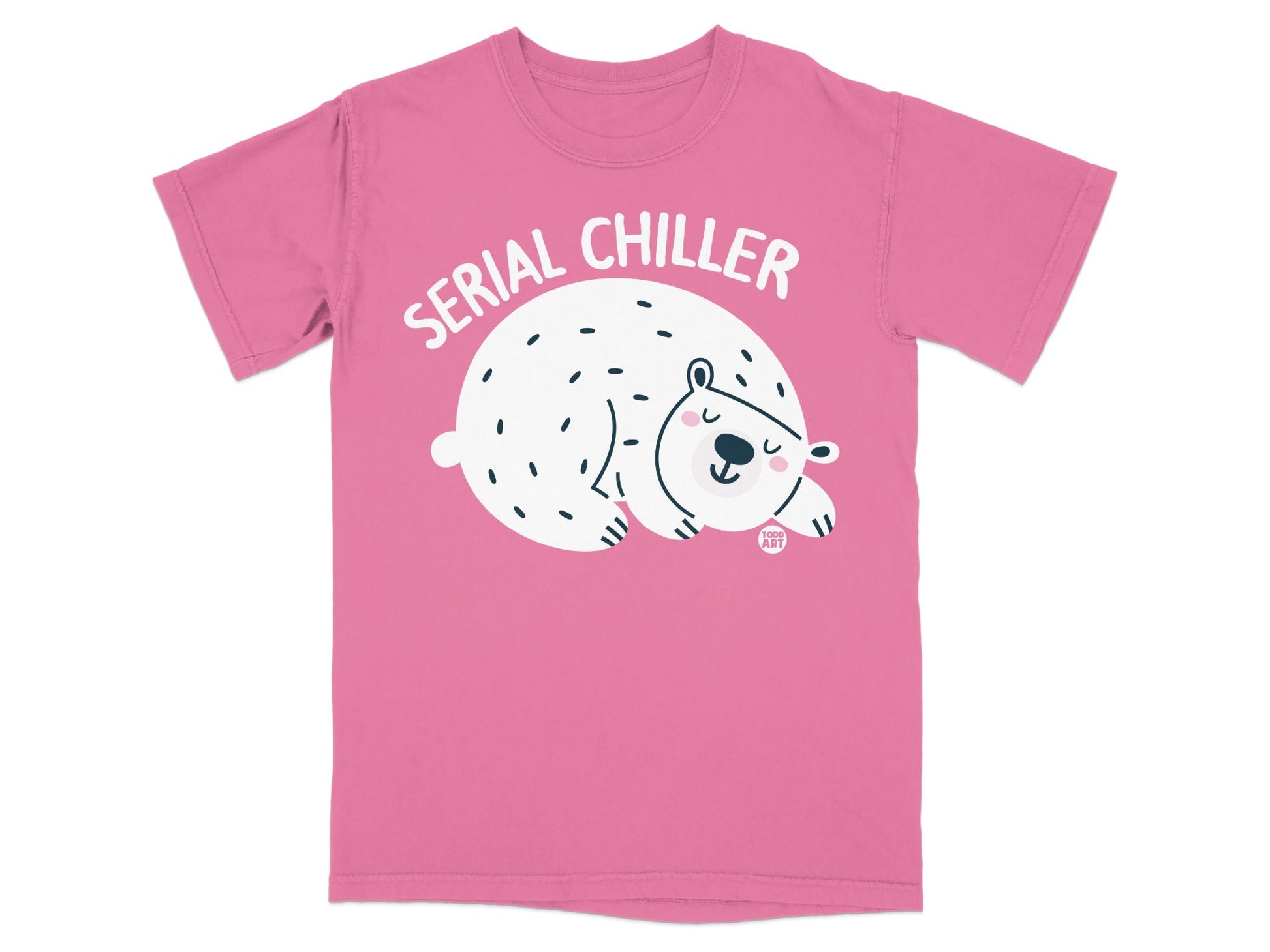 Serial Chiller Polar Bear Cute Graphic T-shirt