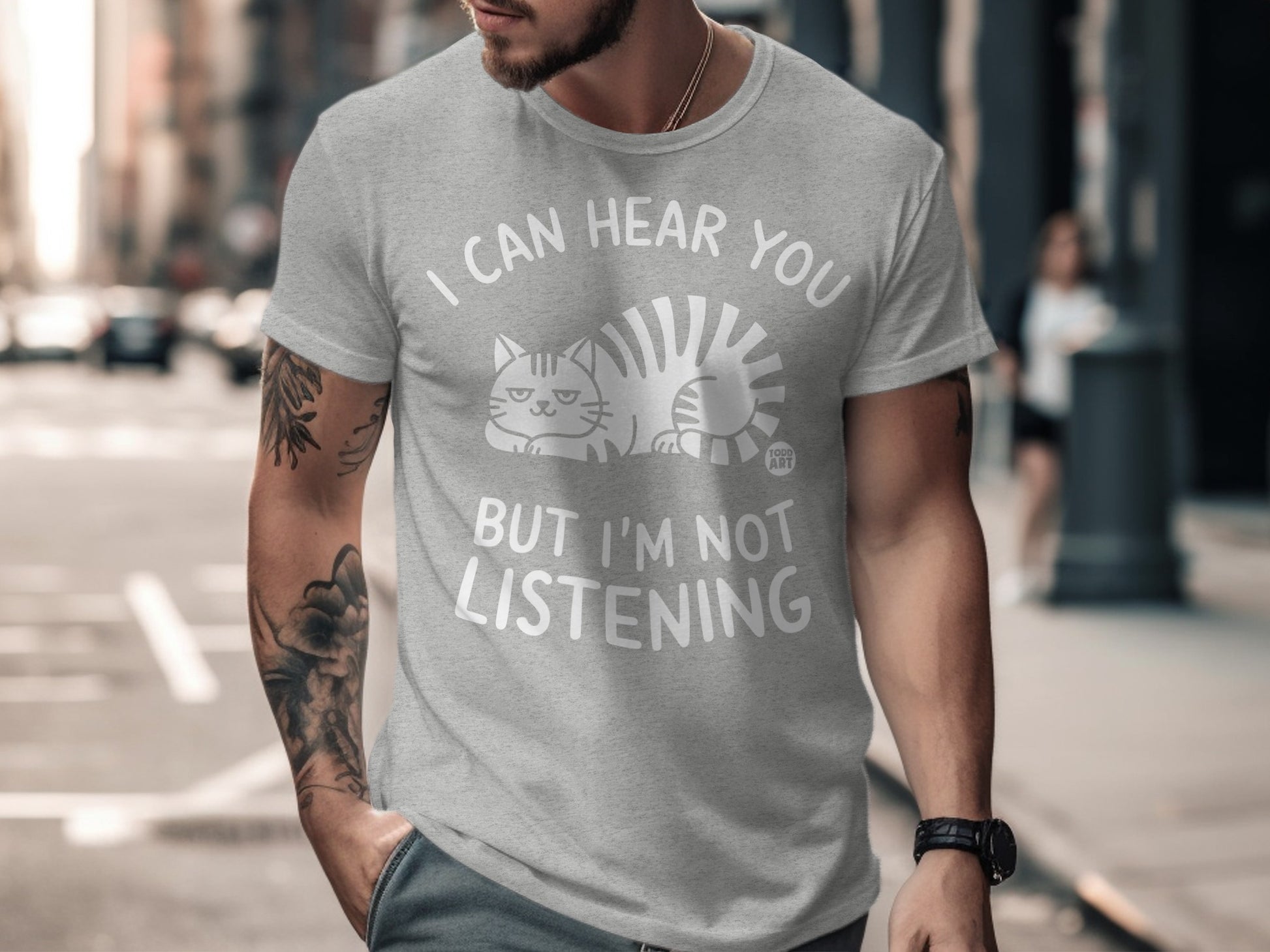 I Can Hear You But I'm Not Listening Graphic Tee