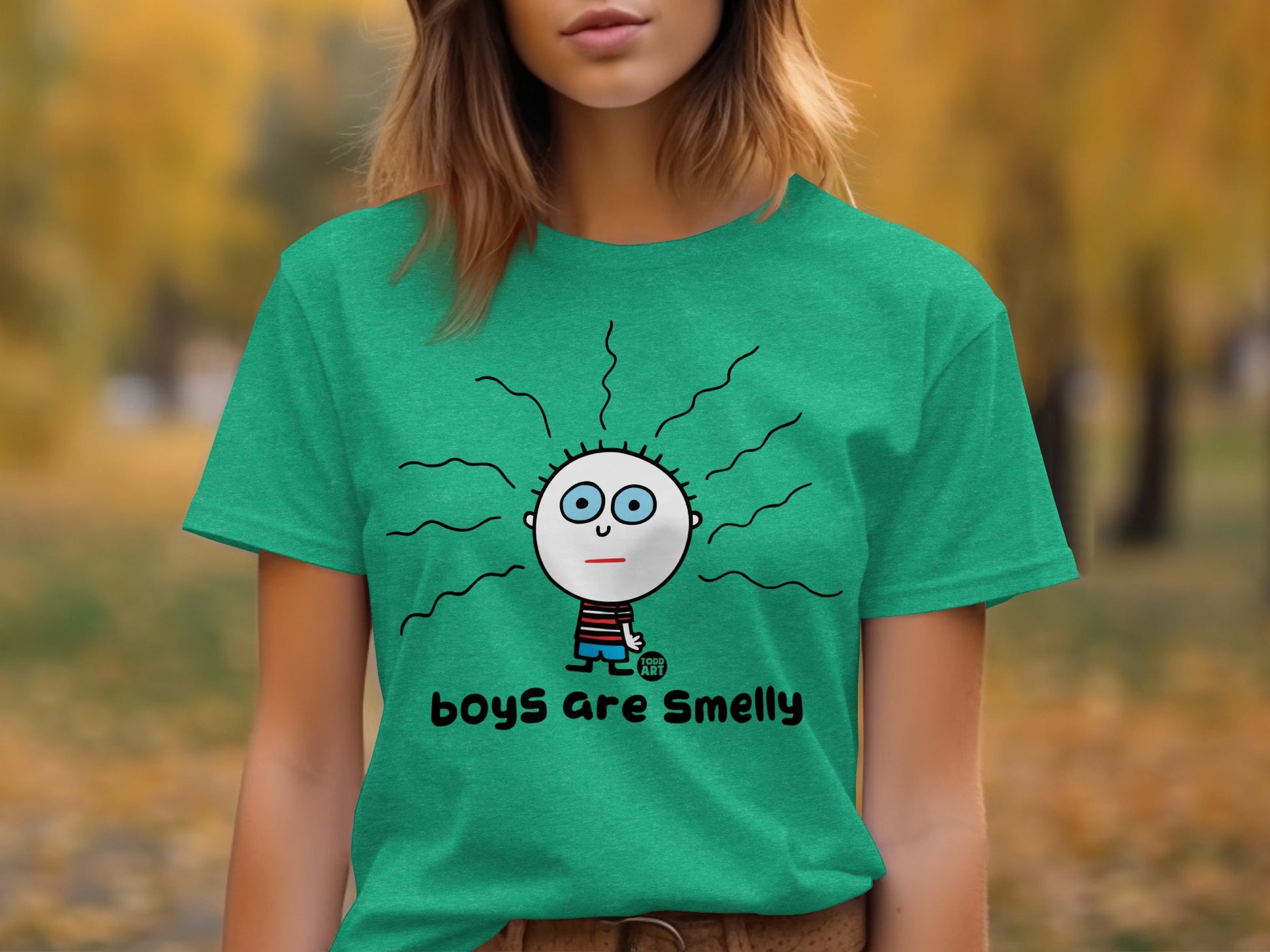 Boys Are Smelly T-Shirt for Fun Casual Style