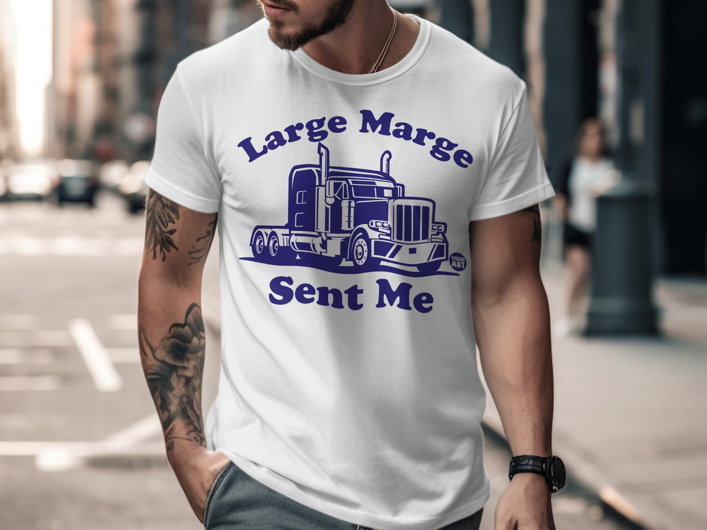 Large Marge Sent Me Graphic Tee