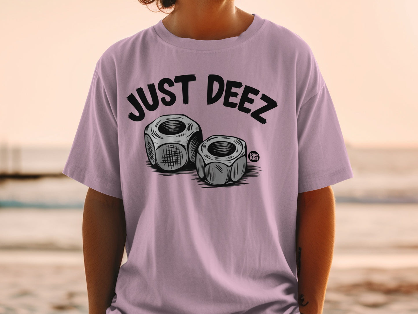 JUST DEEZ Bolt Nuts Graphic Design Illustration product type