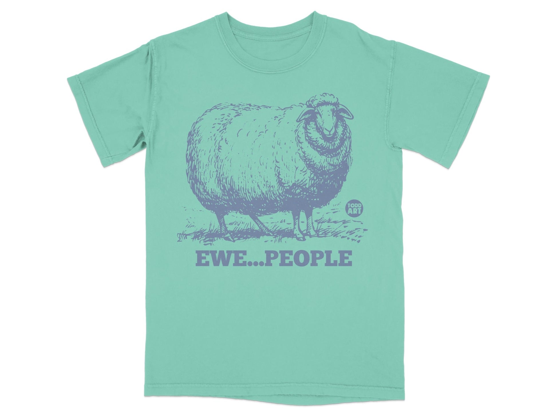 Ewe People Graphic Sheep Fun Humorous T-Shirt