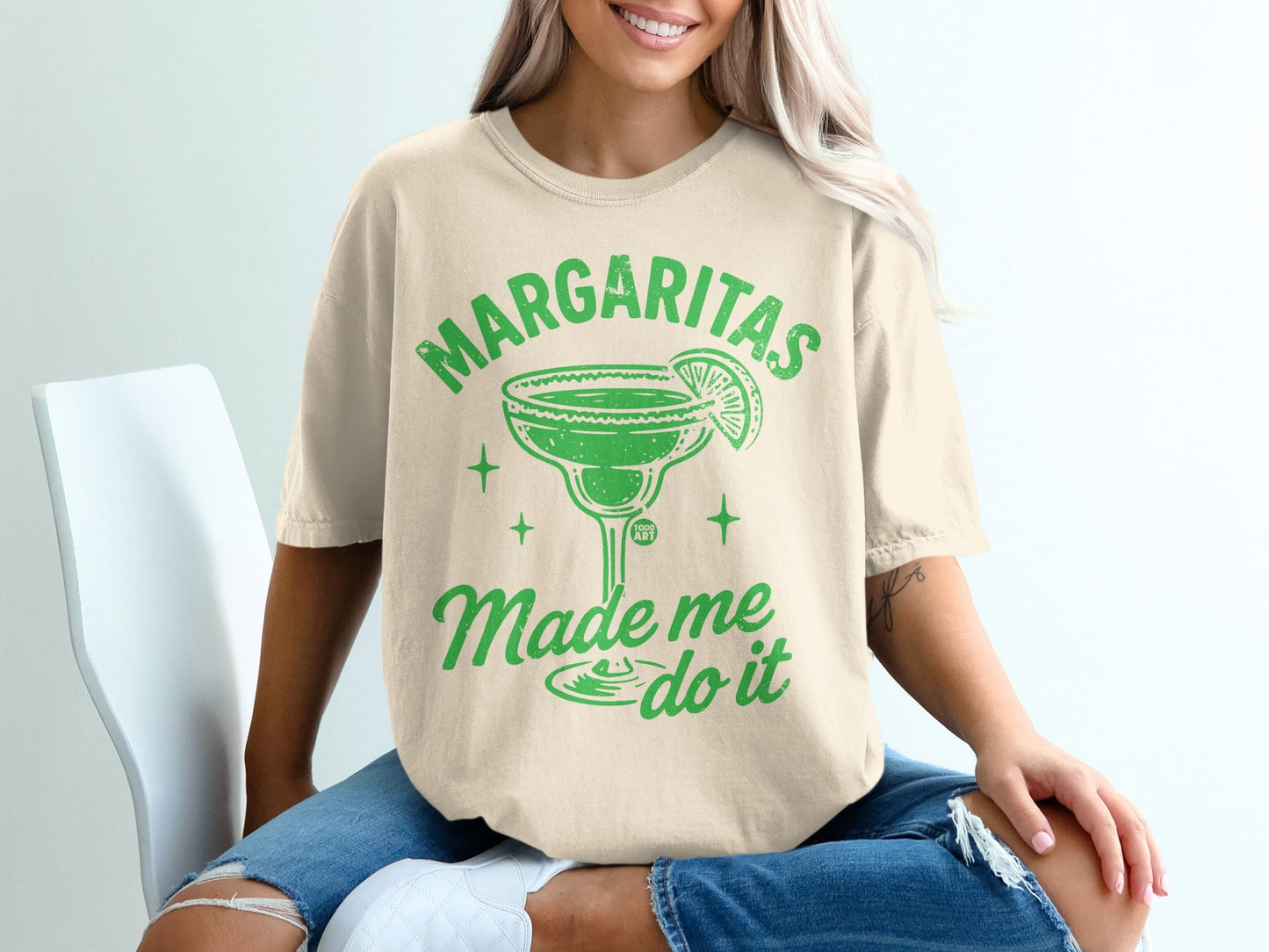 Margaritas Made Me Do It Graphic Tee