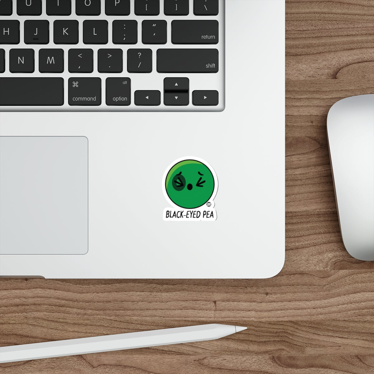 Black-Eyed Pea Sticker for Laptops and Notebooks