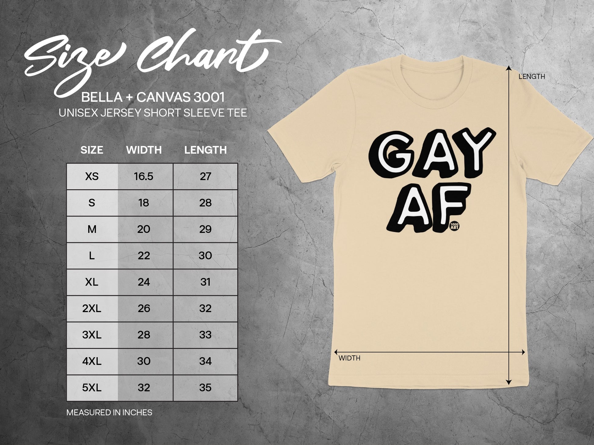 Humorous Gay AF Unisex Short Sleeve Tee product