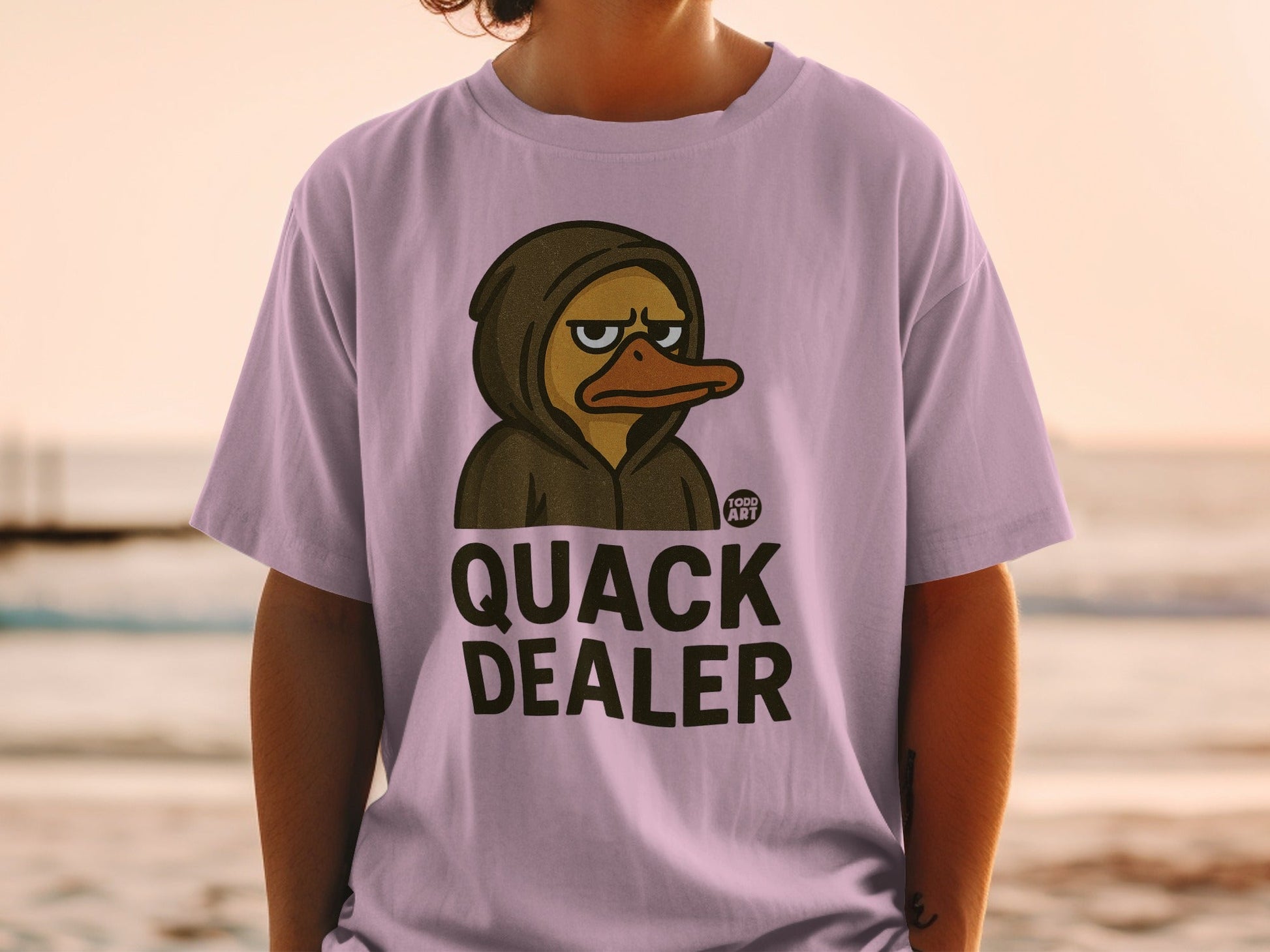 Quack Dealer Funny Duck Hoodie Graphic T-Shirt product