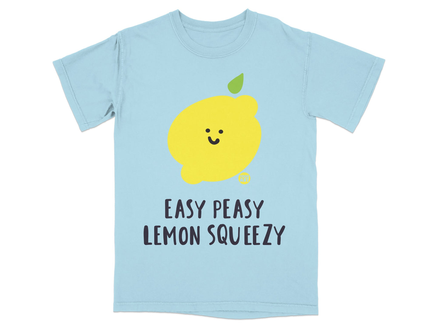 Cute Smiling Lemon EASY PEASY LEMON SQUEEZY t-shirt