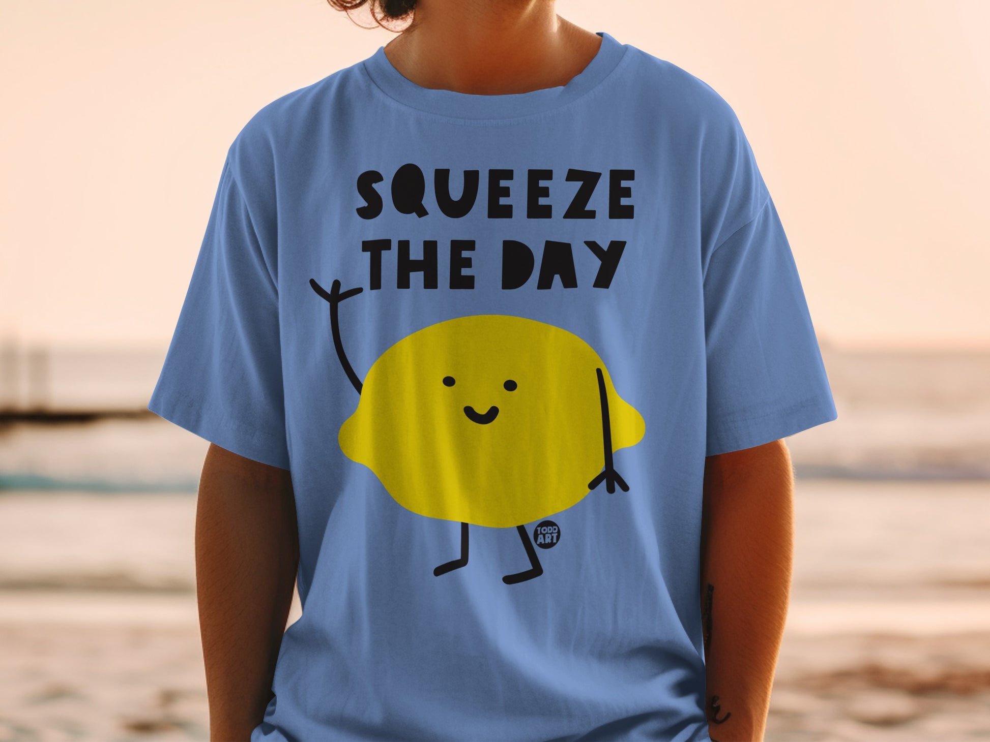 Squeeze The Day Smiling Lemon Blue product type