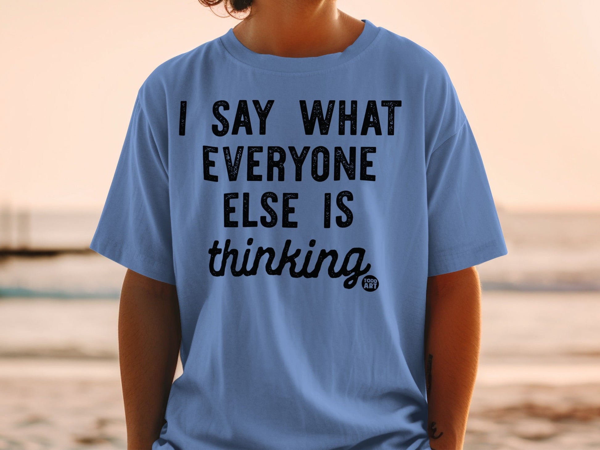 I Say What Everyone Else Is Thinking T-Shirt