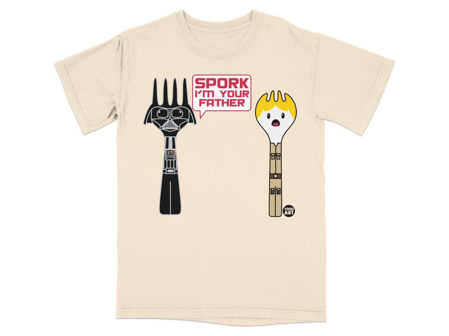 Todd Art Spork I'm Your Father Parody Funny Graphic product type
