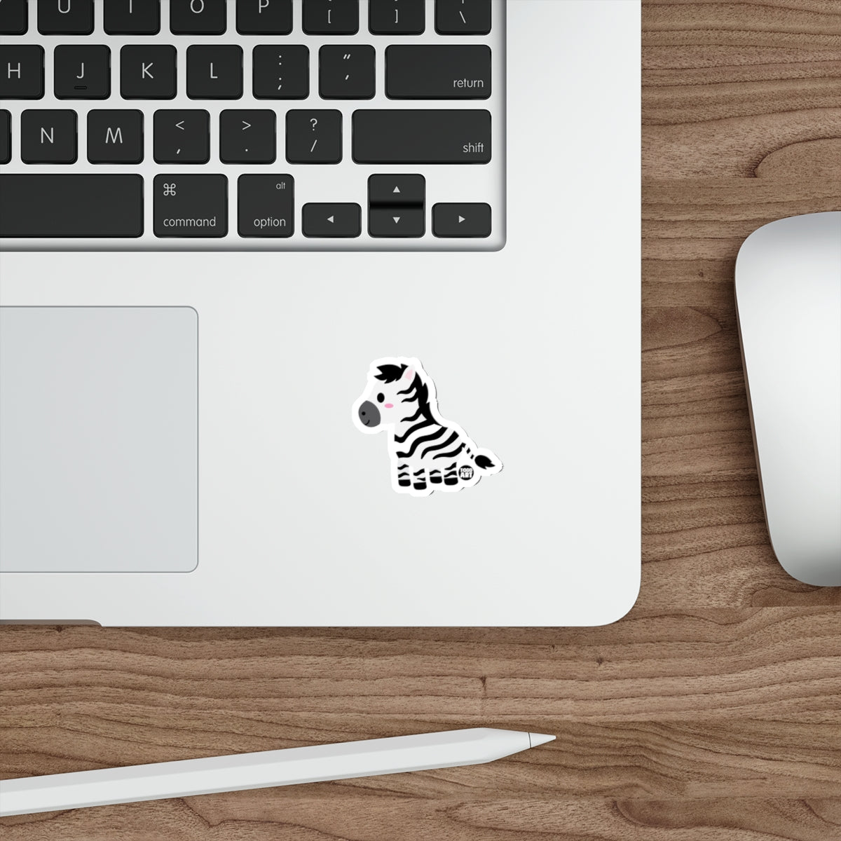 Cute Zebra Design Sticker For Laptop and Gadgets