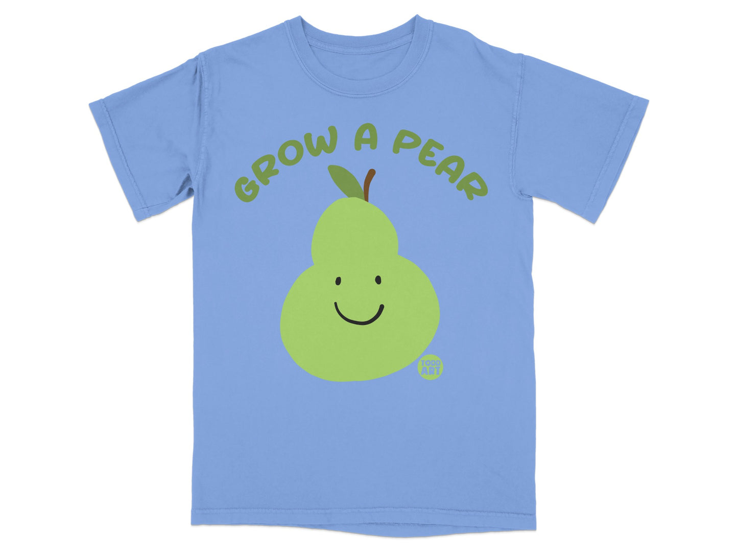 Grow A Pear Smiling Cartoon Pear Toad Art product type