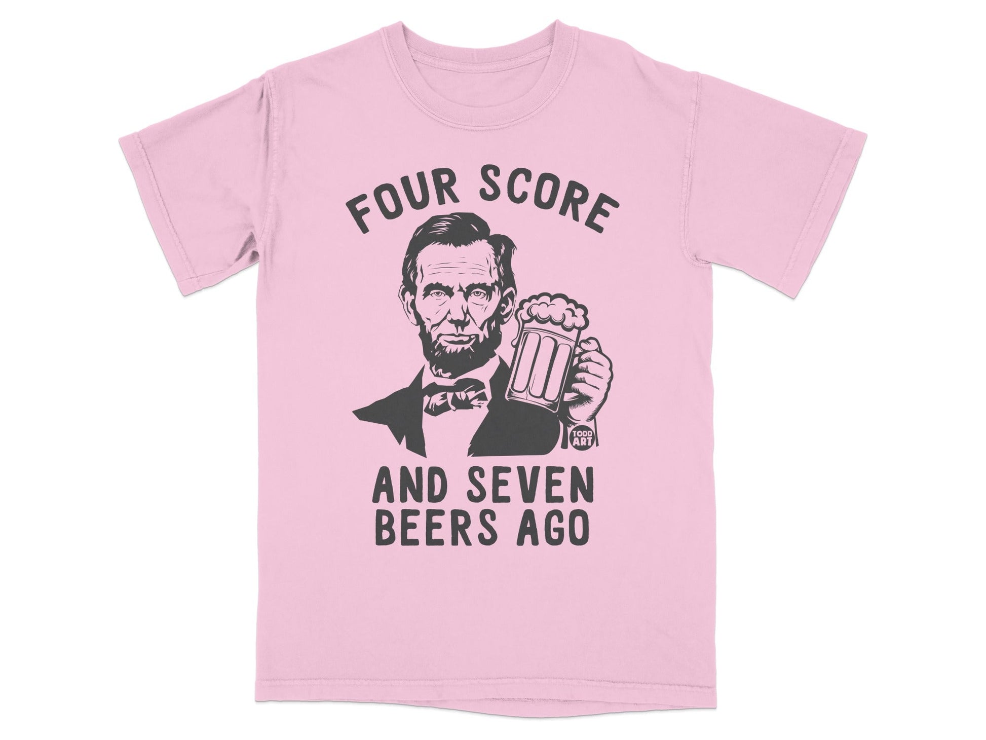 Four Score and Seven Beers Ago Graphic T-Shirt