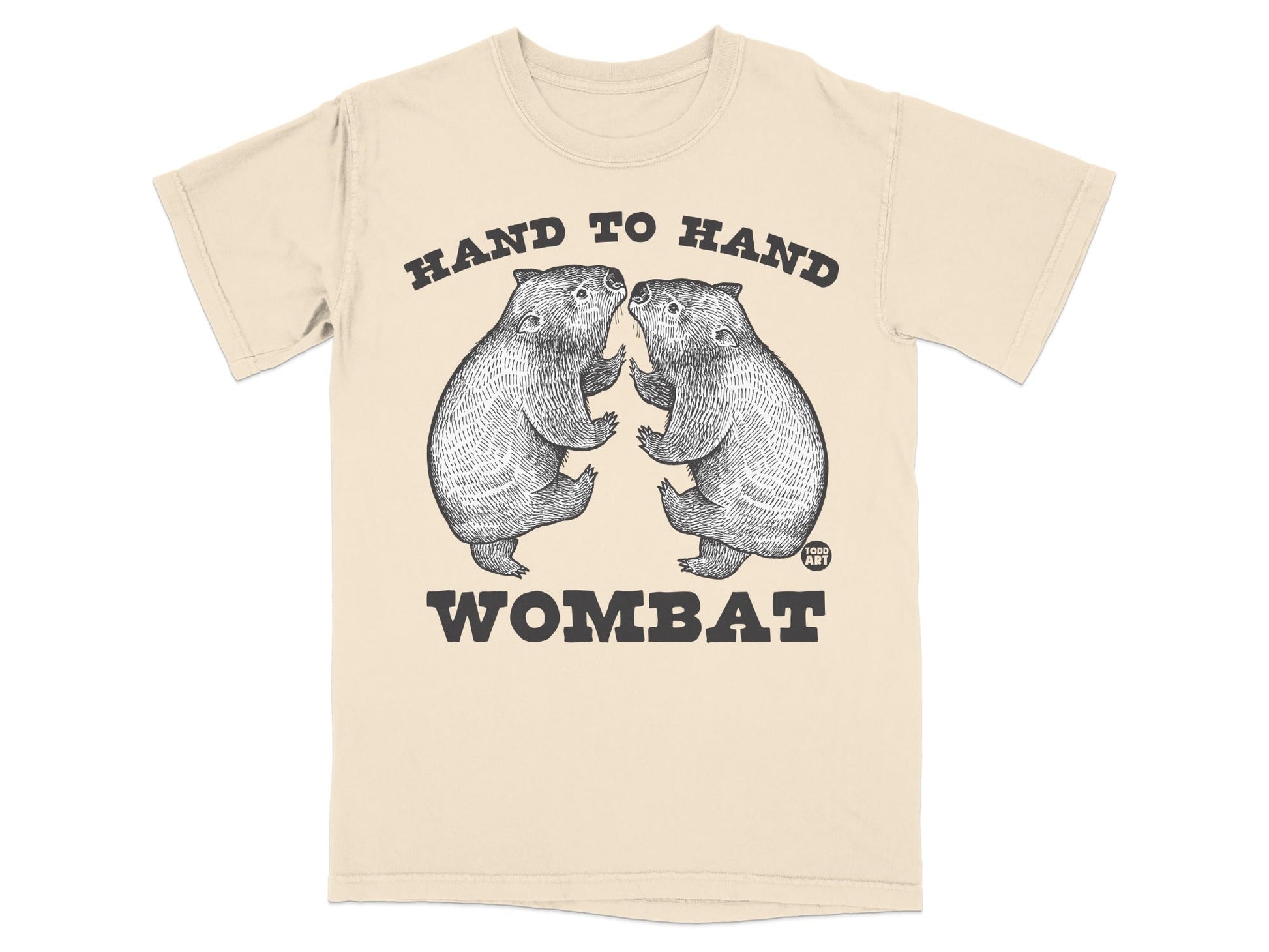 Hand to Hand Wombat Graphic T-shirt