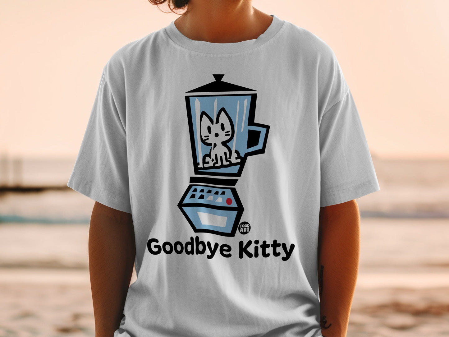 Goodbye Kitty Blender Graphic T-Shirt Product