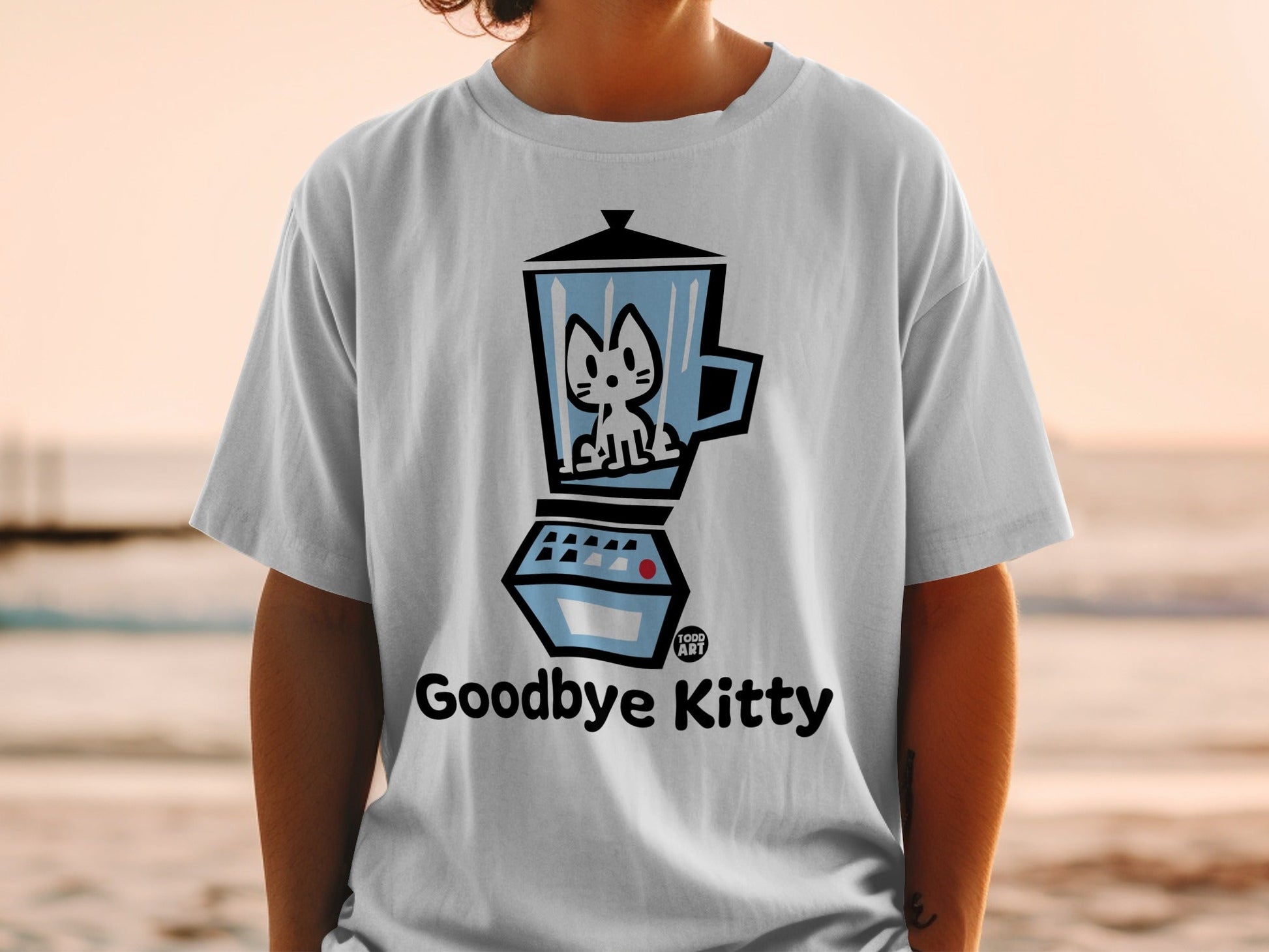 Goodbye Kitty Blender Graphic T-Shirt Product