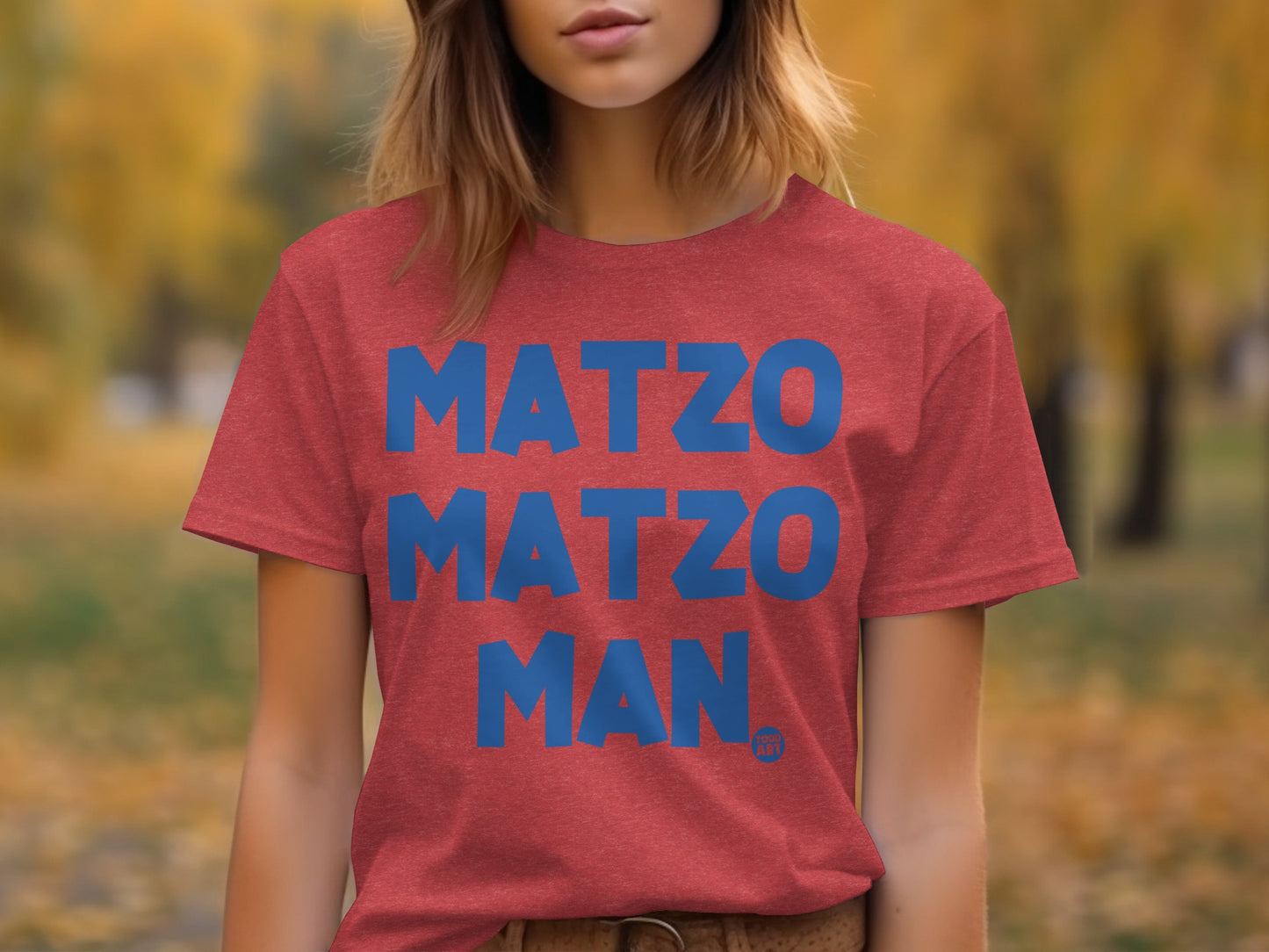 Matzo Matzo Man Bold Graphic Printed T-Shirt