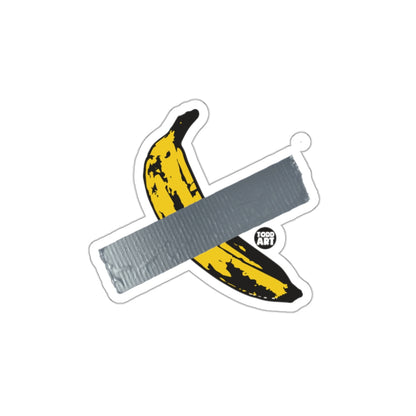 Banana Taped Sticker Art Funny Todd Art Design