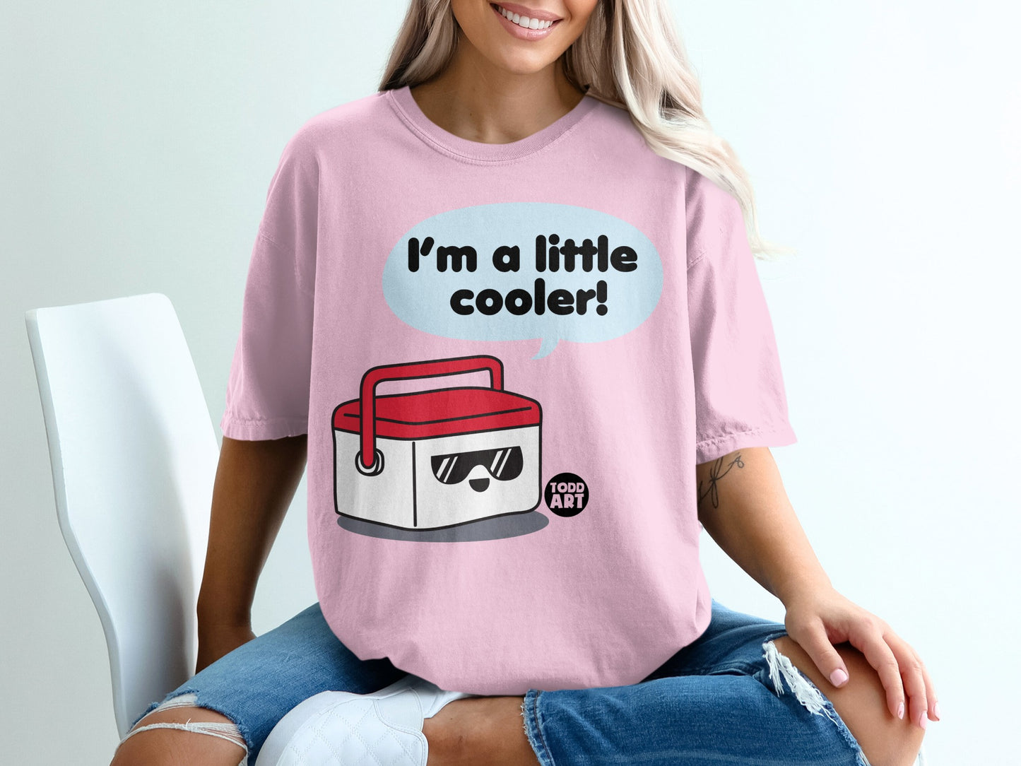 I'm a Little Cooler Todd Art Sweatshirt product type