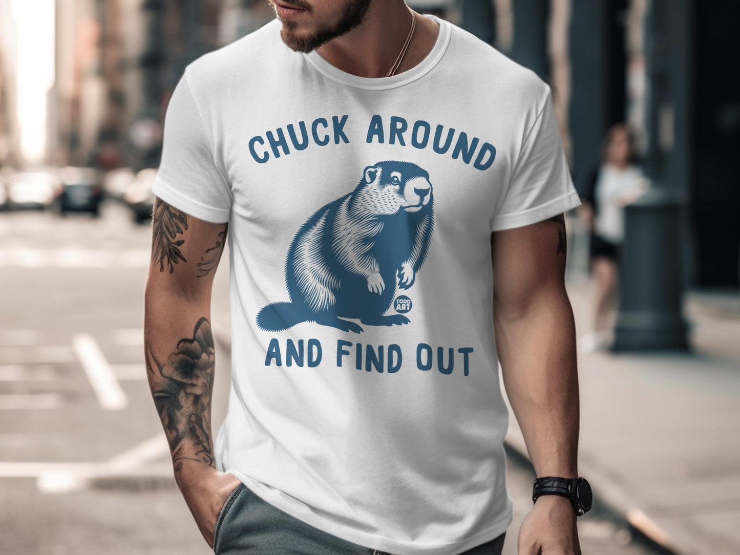 Chuck Around and Find Out Graphic T-Shirt
