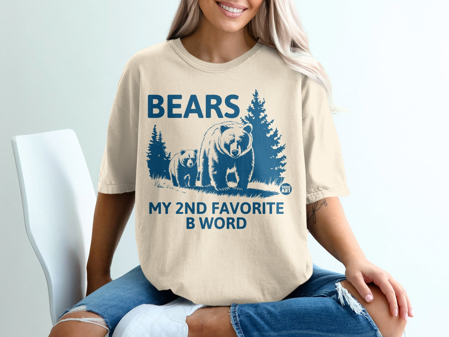 Bears My 2nd Favorite B Word Shirt for Animal Lovers