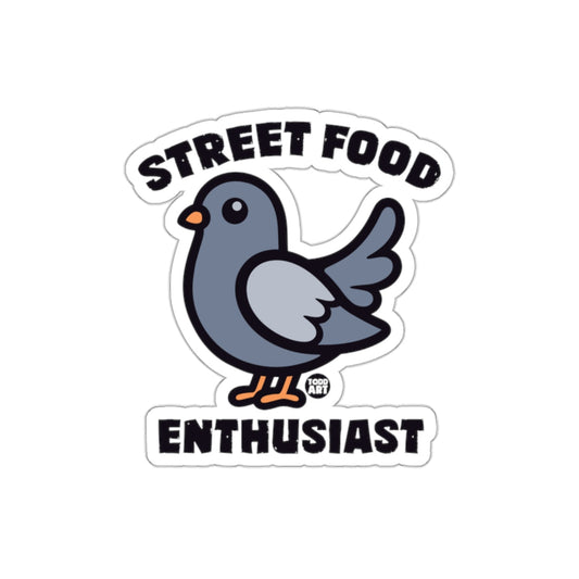 Street Food Enthusiast Sticker for Food Lovers