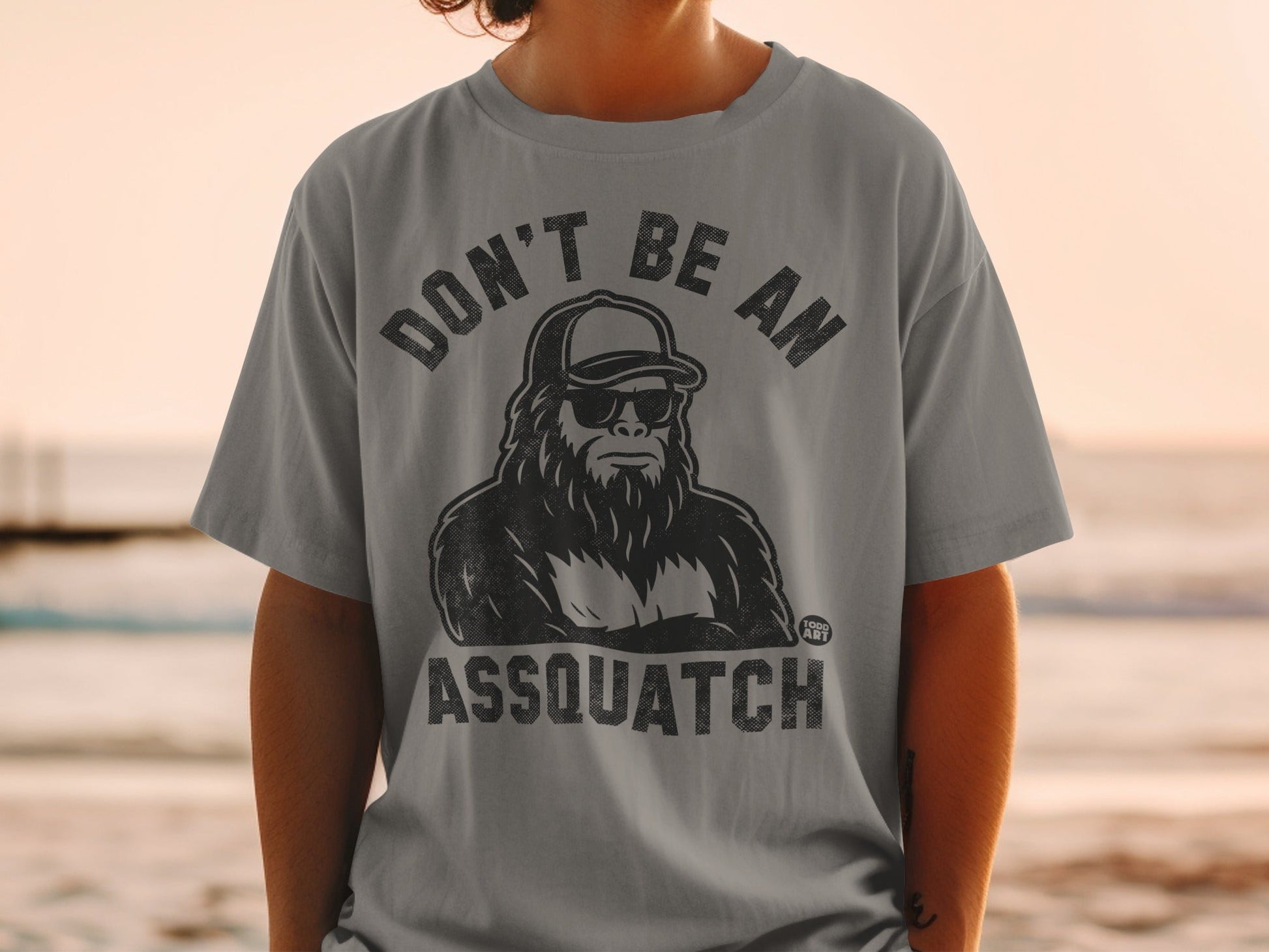 Don't Be An Assquatch Graphic T-shirt for Sasquatch Fans