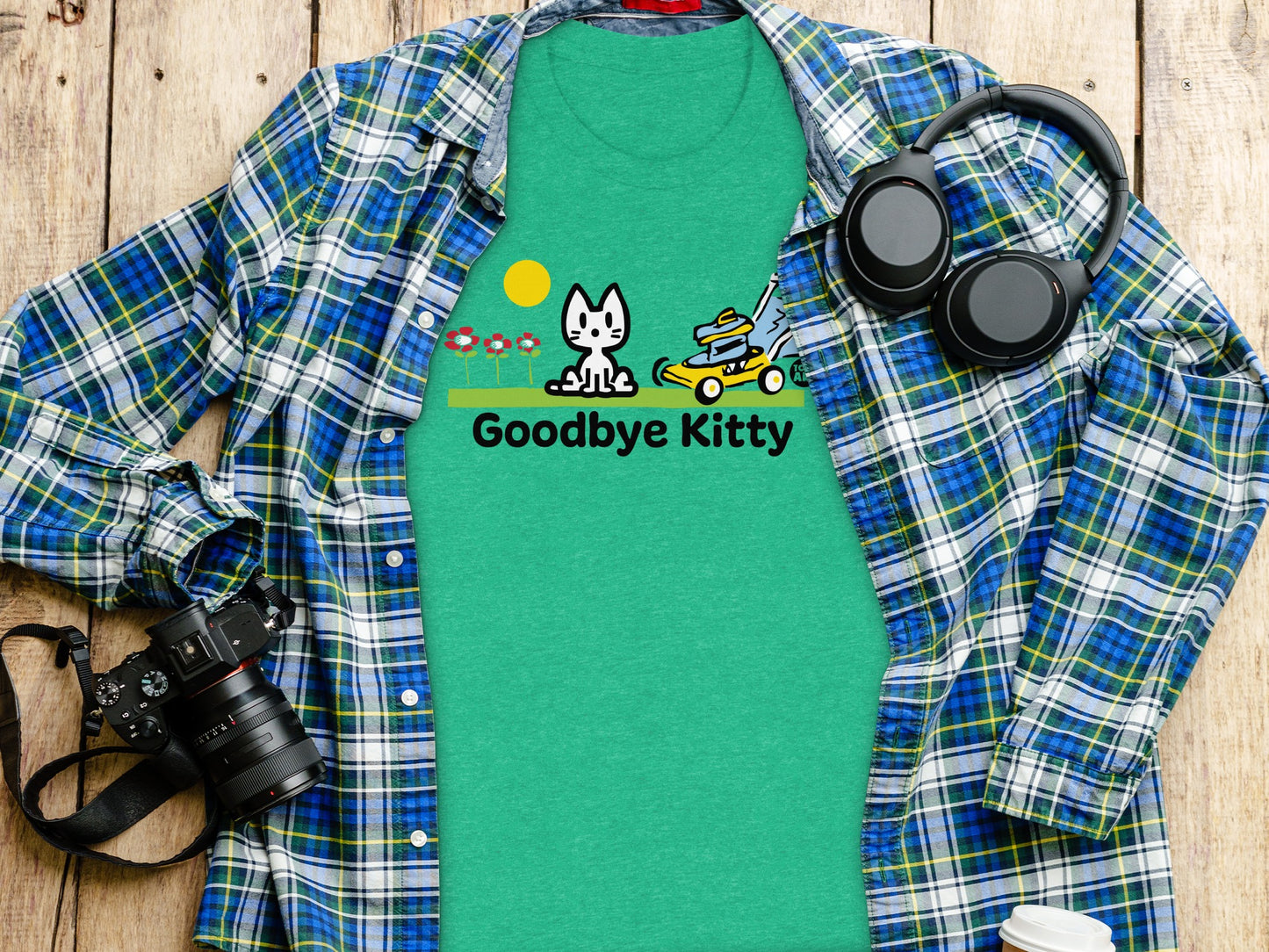 Goodbye Kitty T-Shirt Casual Style Tee Product