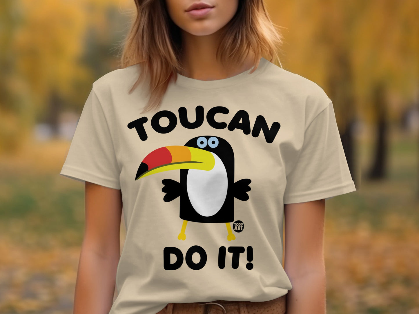 Toucan Do It Funny Graphic Tee Shirt Product