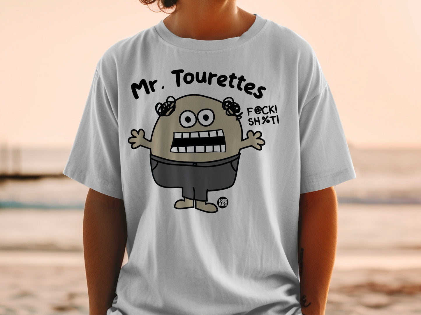 Mr. Tourettes F@CK! SH%T! Graphic T-shirt
