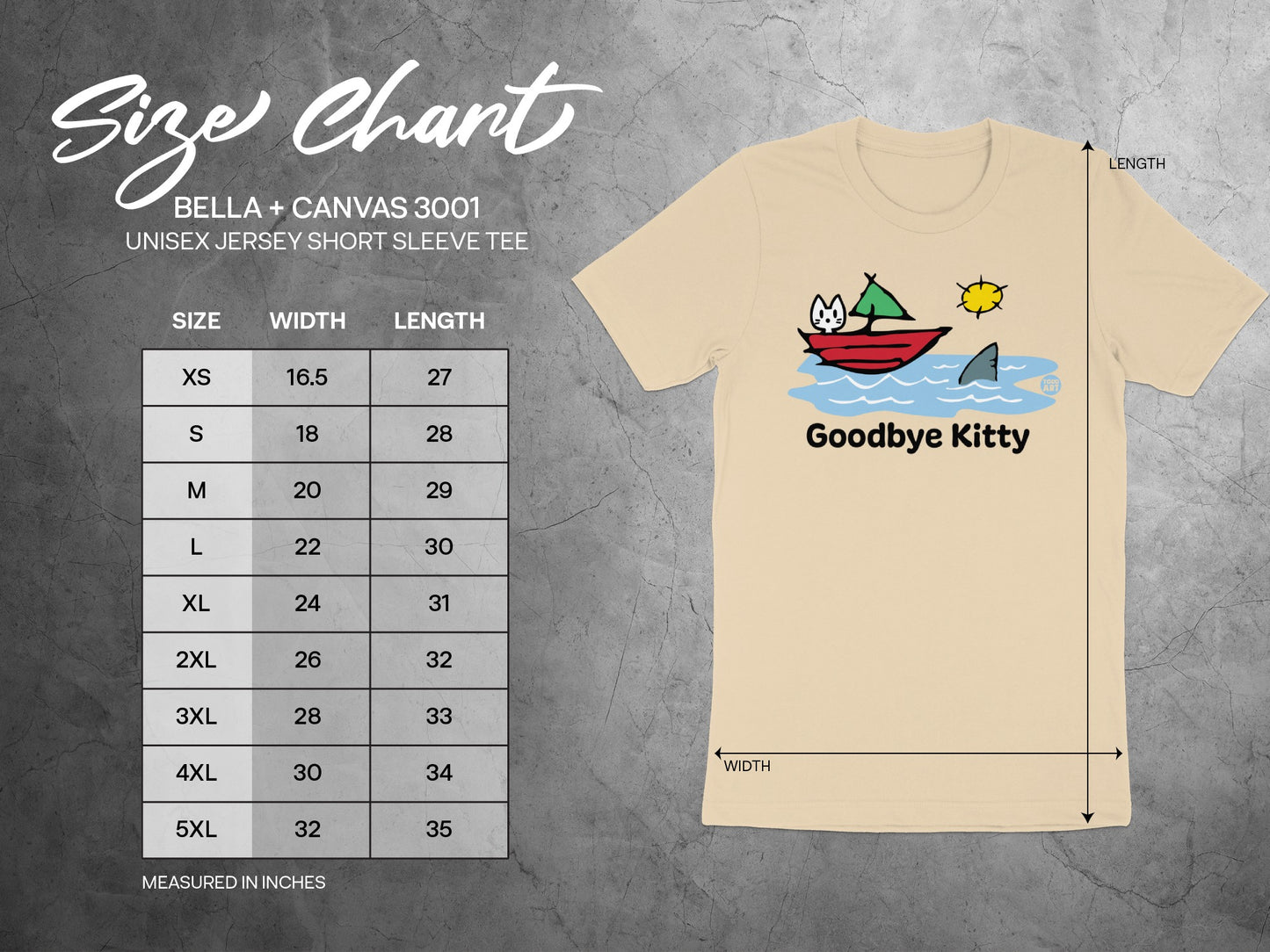 Goodbye Kitty Graphic Short Sleeve Tee