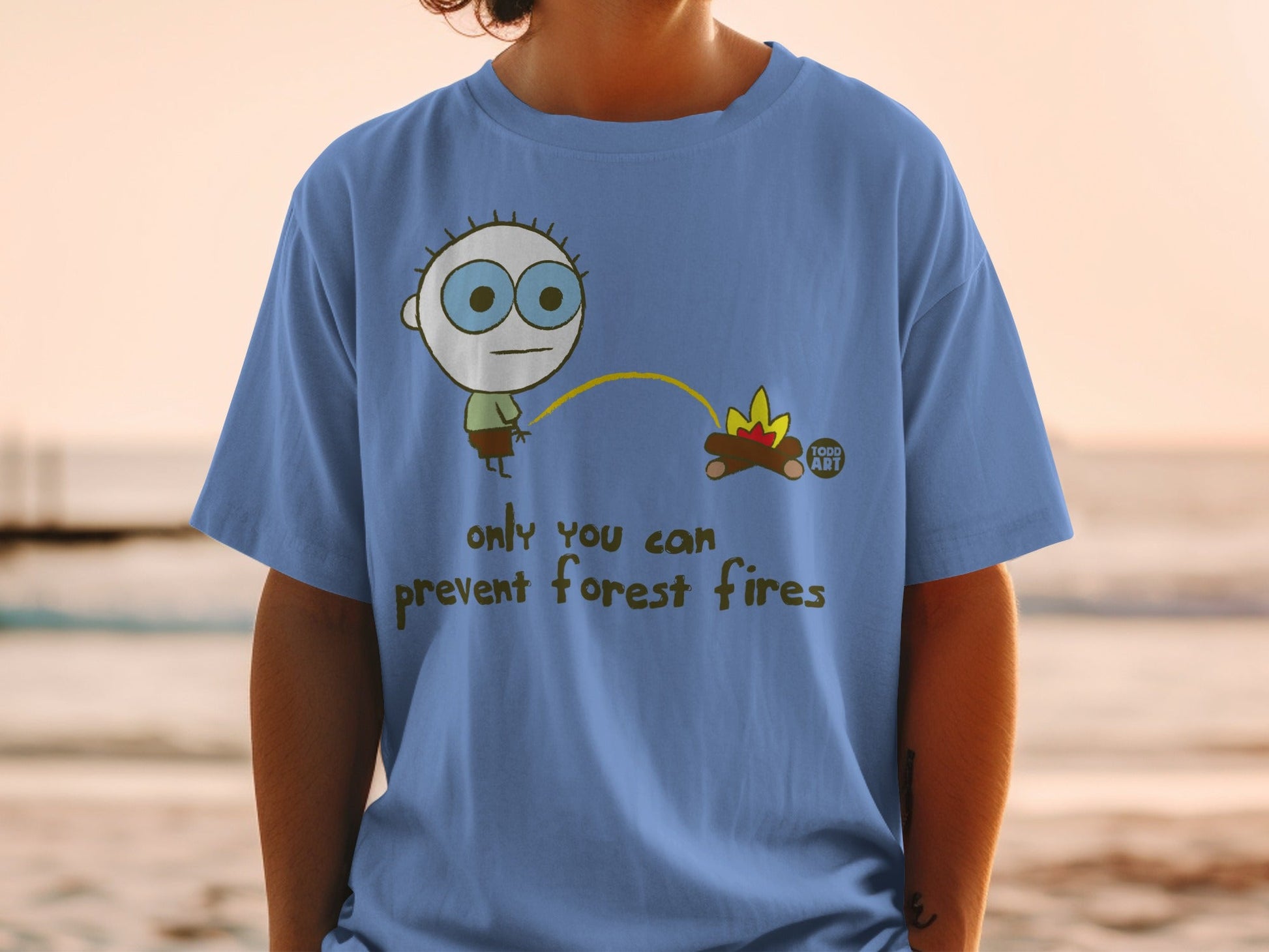 Only You Can Prevent Forest Fires Graphic Tee