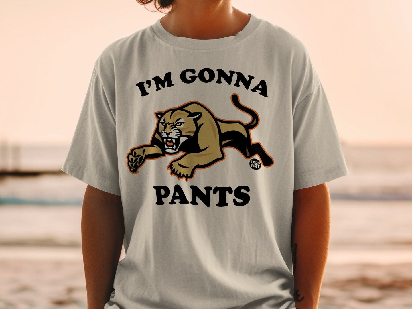 I'm Gonna Pants Panther Graphic T-Shirt