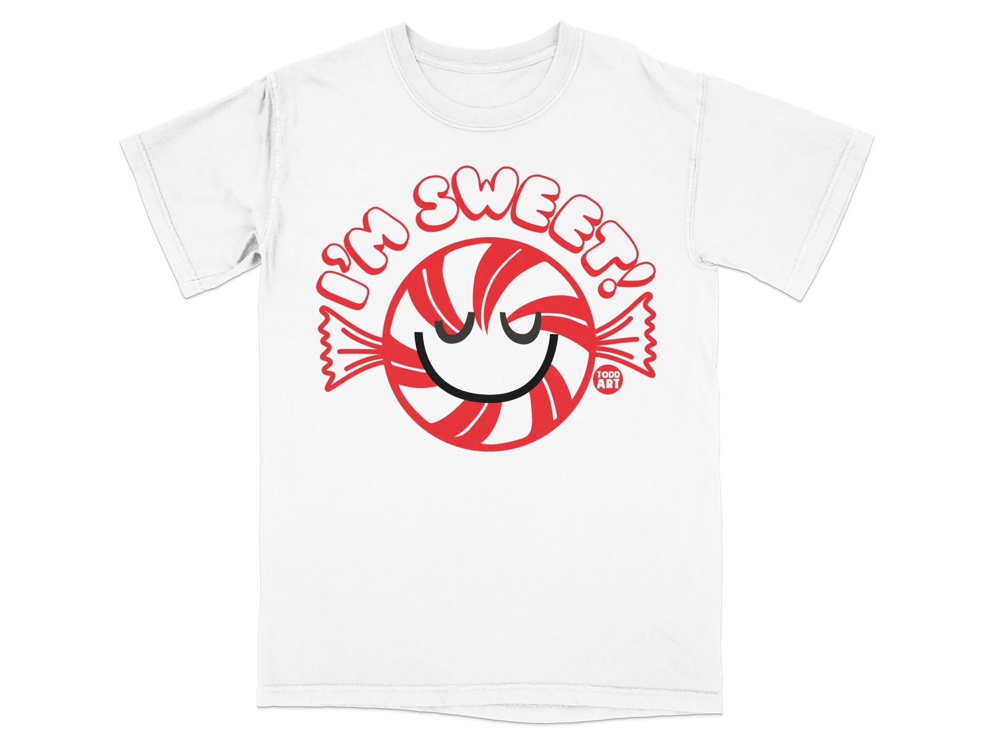I'm Sweet Candy Design Graphic T-Shirt