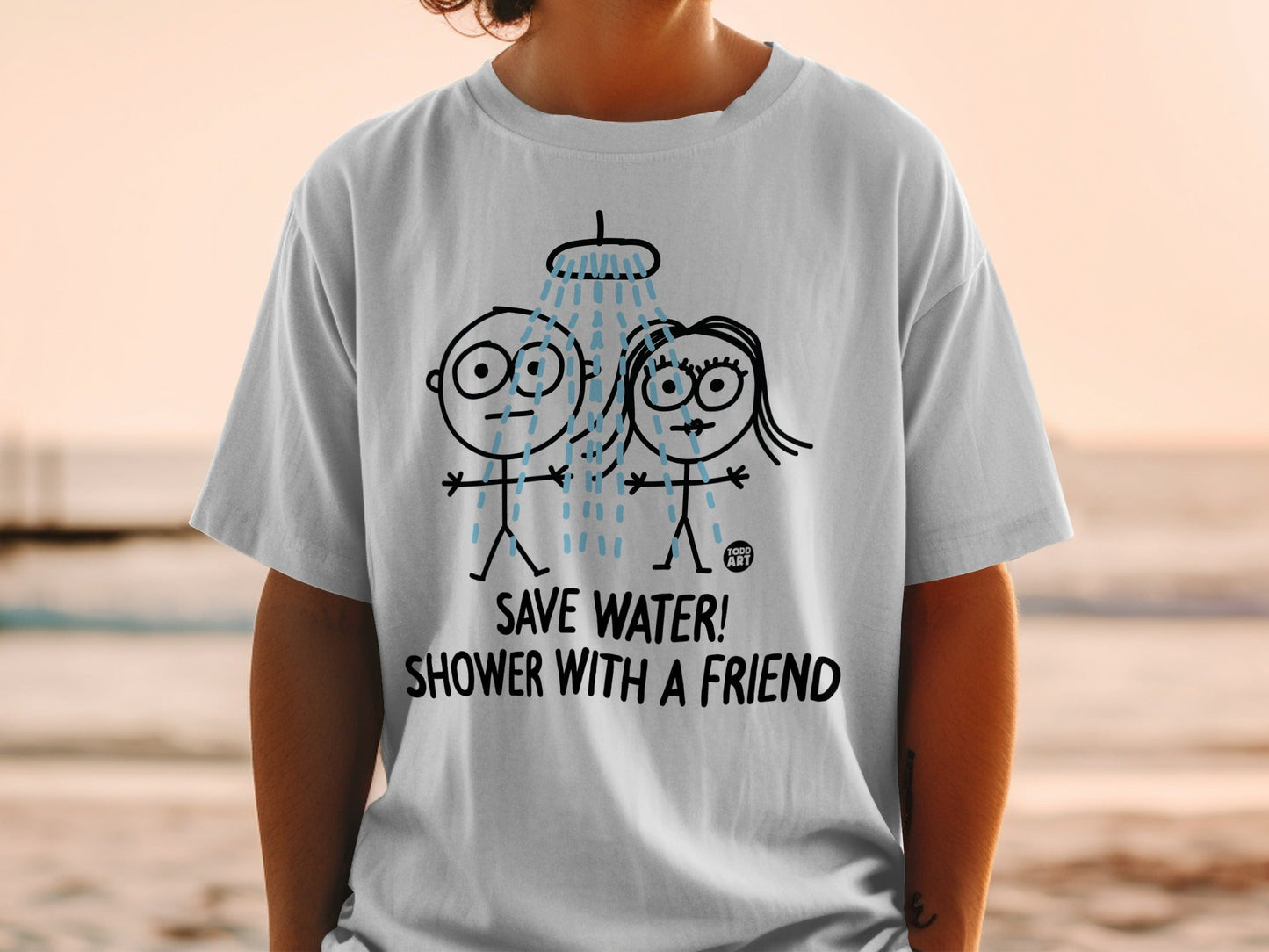 Save Water Shower With A Friend Funny T-Shirt