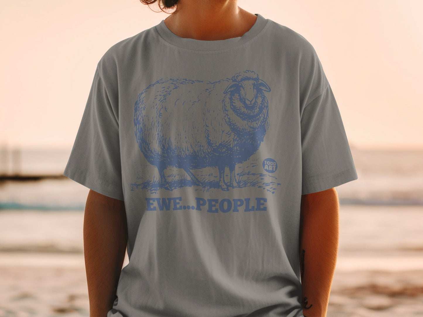 Ewe People Graphic T-Shirt for Animal Lovers Apparel