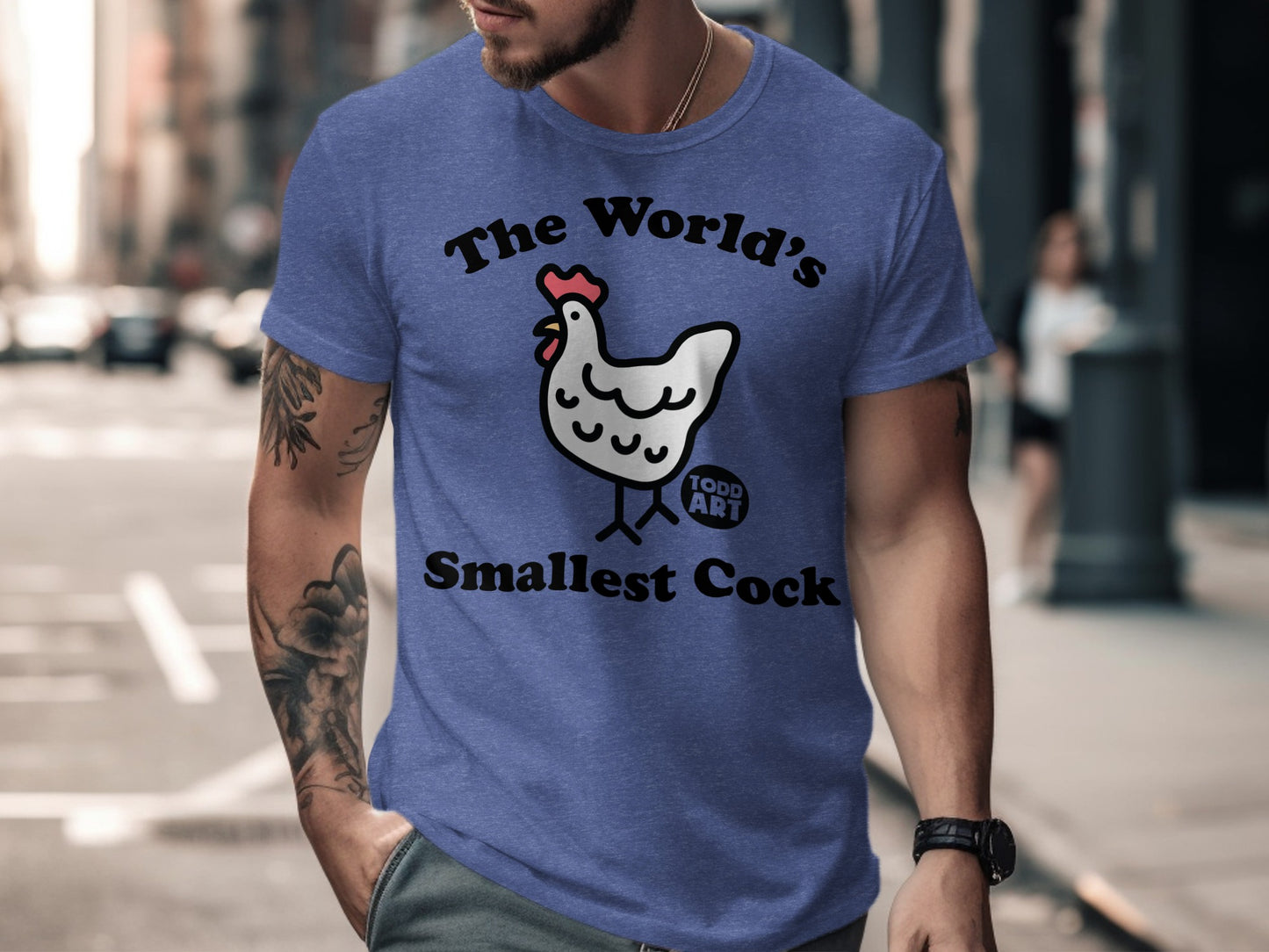 The World's Smallest Cock Todd Art T-Shirt Product
