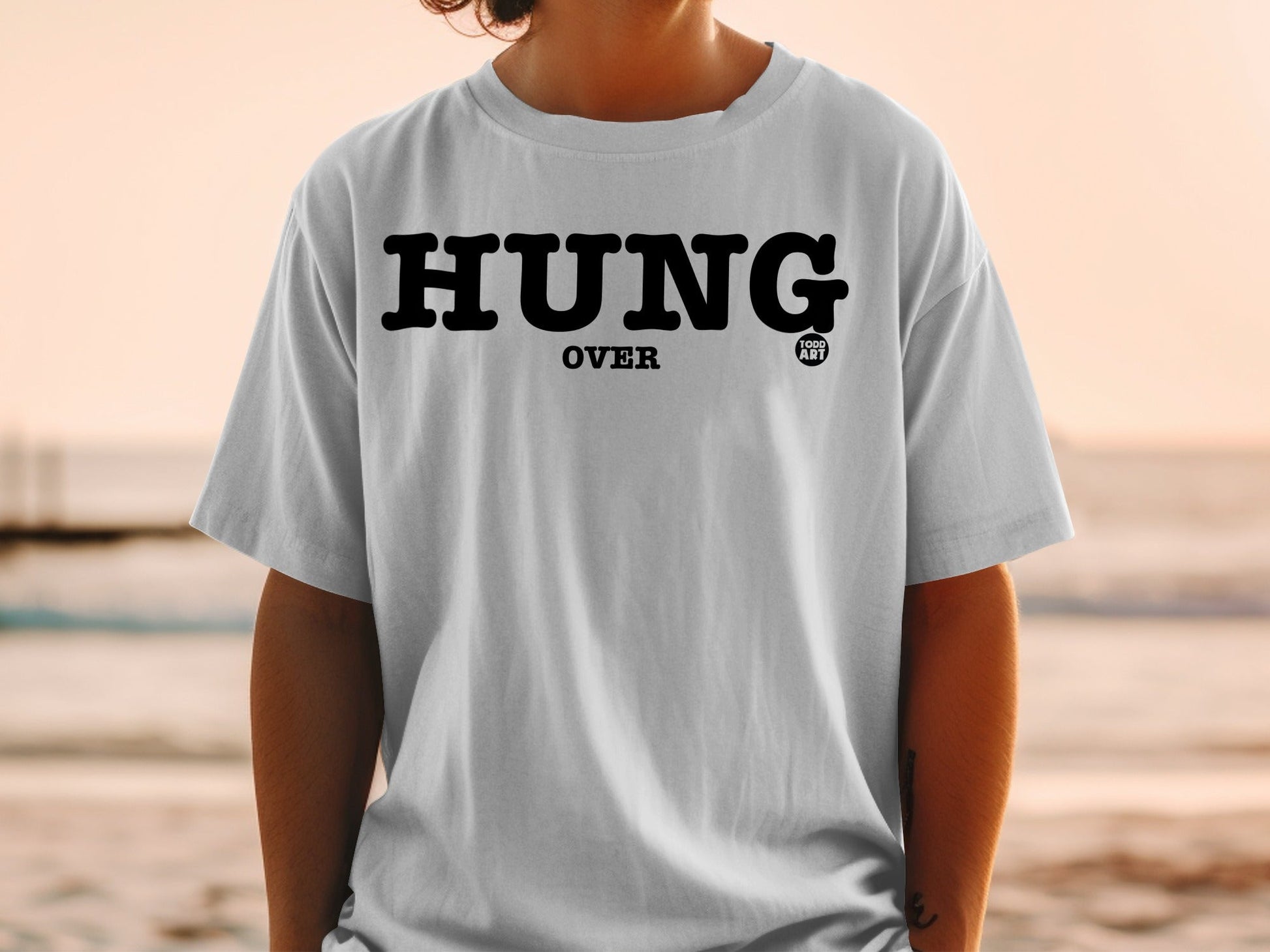 Hung Over Graphic T-shirt for Casual Wear