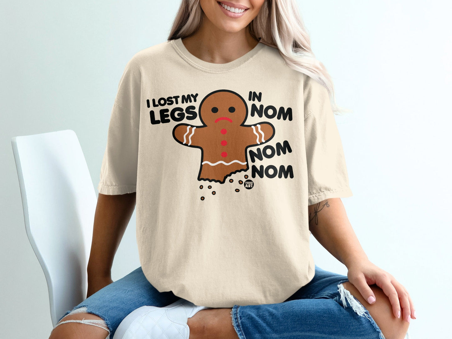 I Lost My Legs in Nom Nom Gingerbread T-Shirt