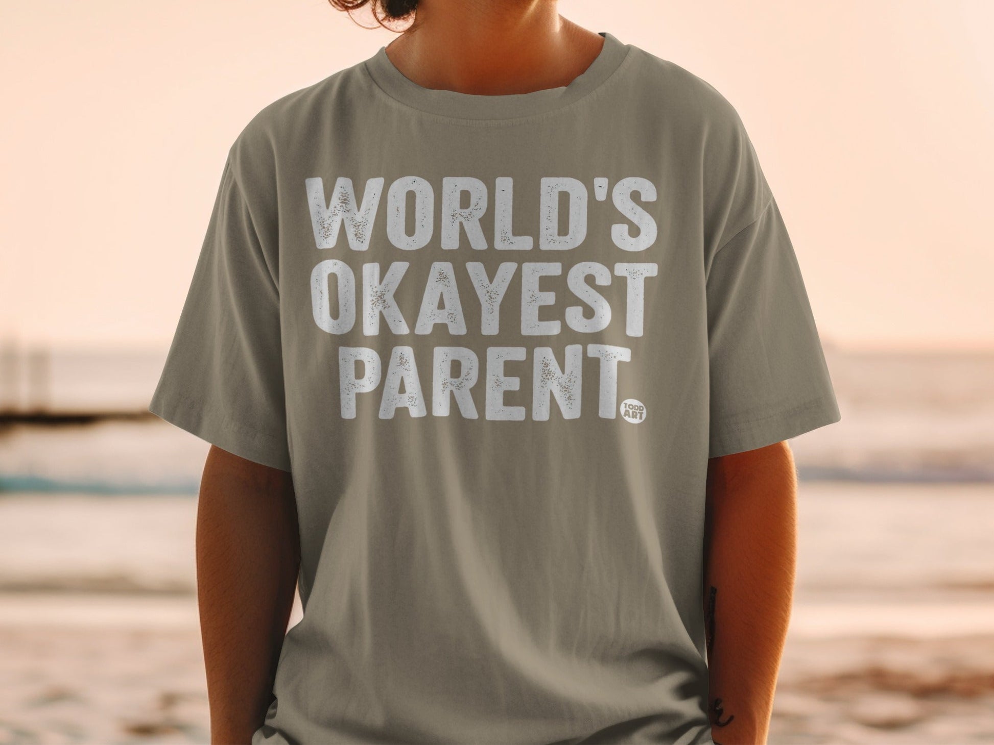 World's Okayest Parent Graphic T-Shirt