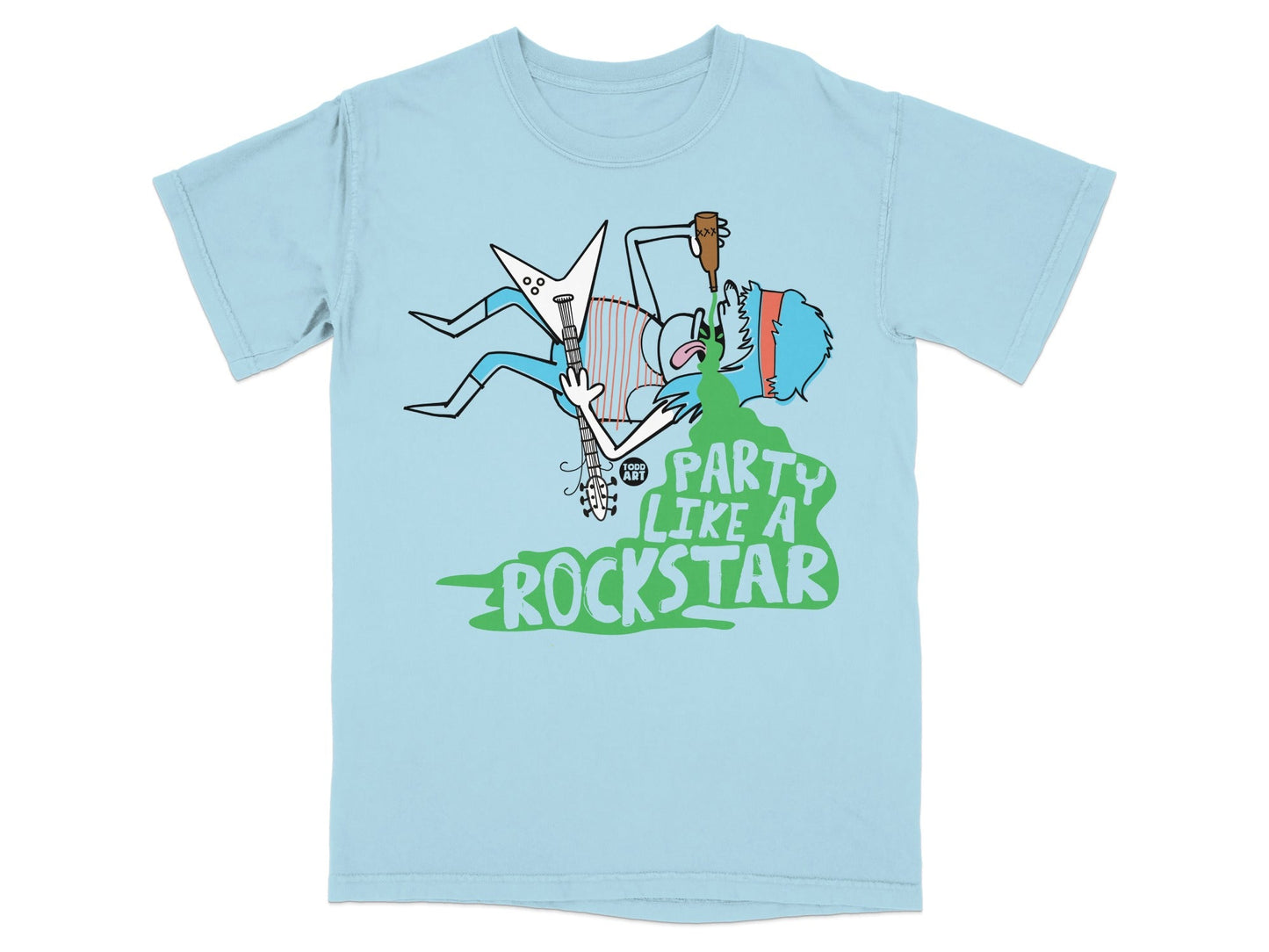 Party Like a Rockstar Graphic T-shirt Product