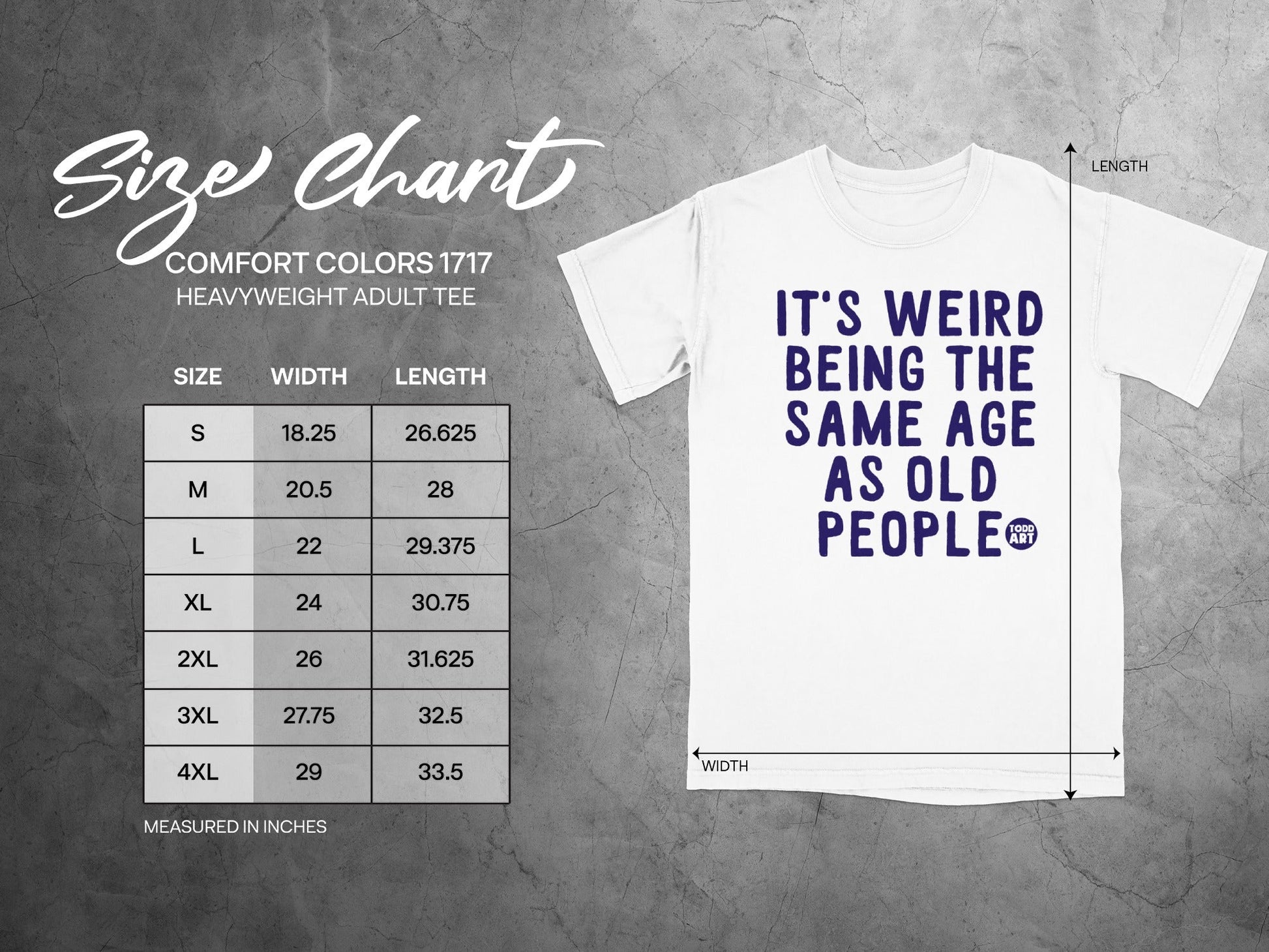 It's Weird Being The Same Age As Old People Adult Tee
