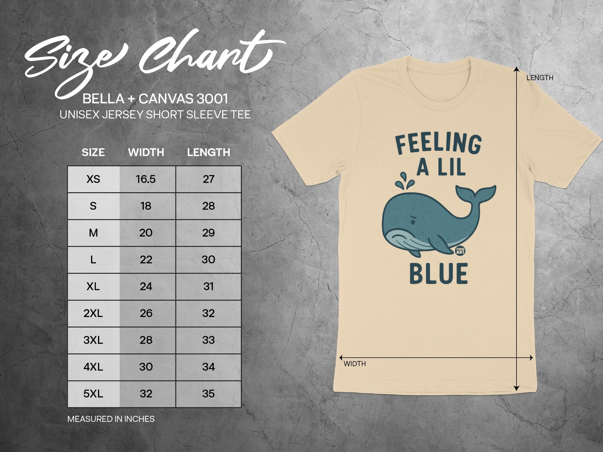 Feeling a Lil Blue Print Unisex Jersey Shirt