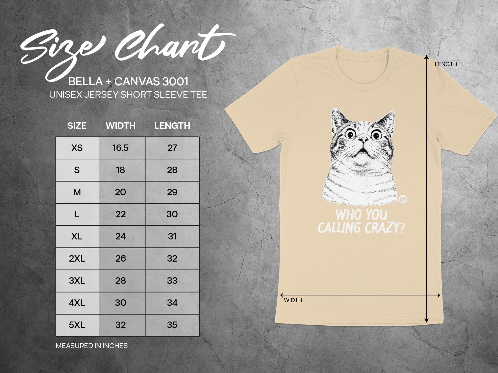 Who You Calling Crazy? Unisex Jersey Short Sleeve Tee