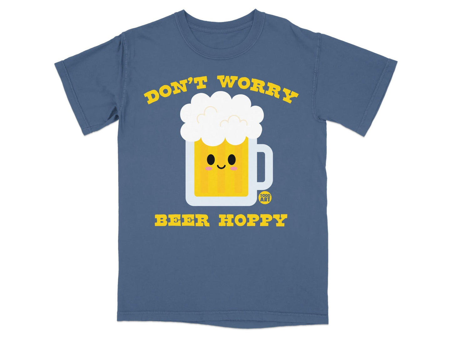 Don't Worry Beer Hoppy Graphic T-Shirt